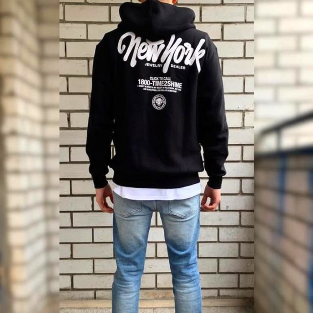 HM hoodie new york jewelry dealer